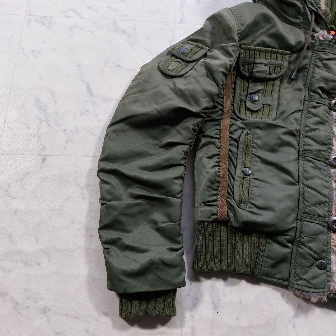 アヴィレックス AVIREX N2B ミリタリージャケット S リアルファー