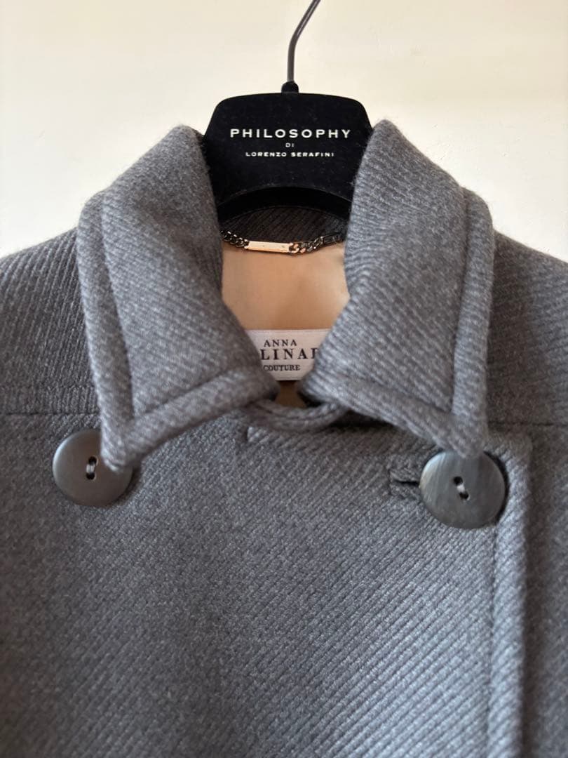 ANNA MOLINARI アンナモリナーリ　コート　ヘリンボーン ジャケット