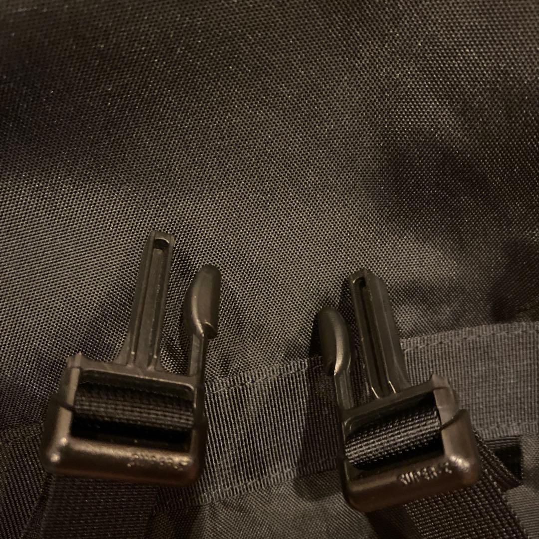 LGB バッグパック　ナイロン製　ブラック　ミニバッグ付き