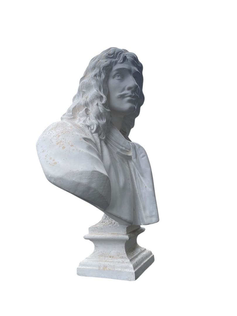 【直接引取】東京都　モリエール　石膏像