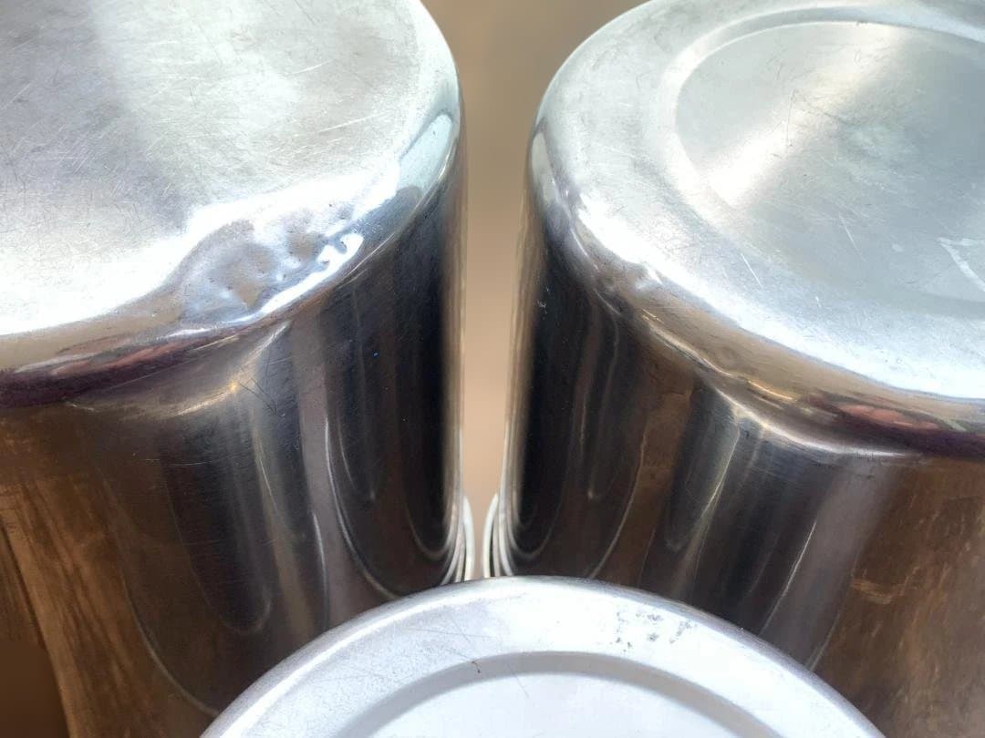 ステンレス製 寸胴鍋 キッチンポット６個＋油こし５個 セット 厨房 業務用