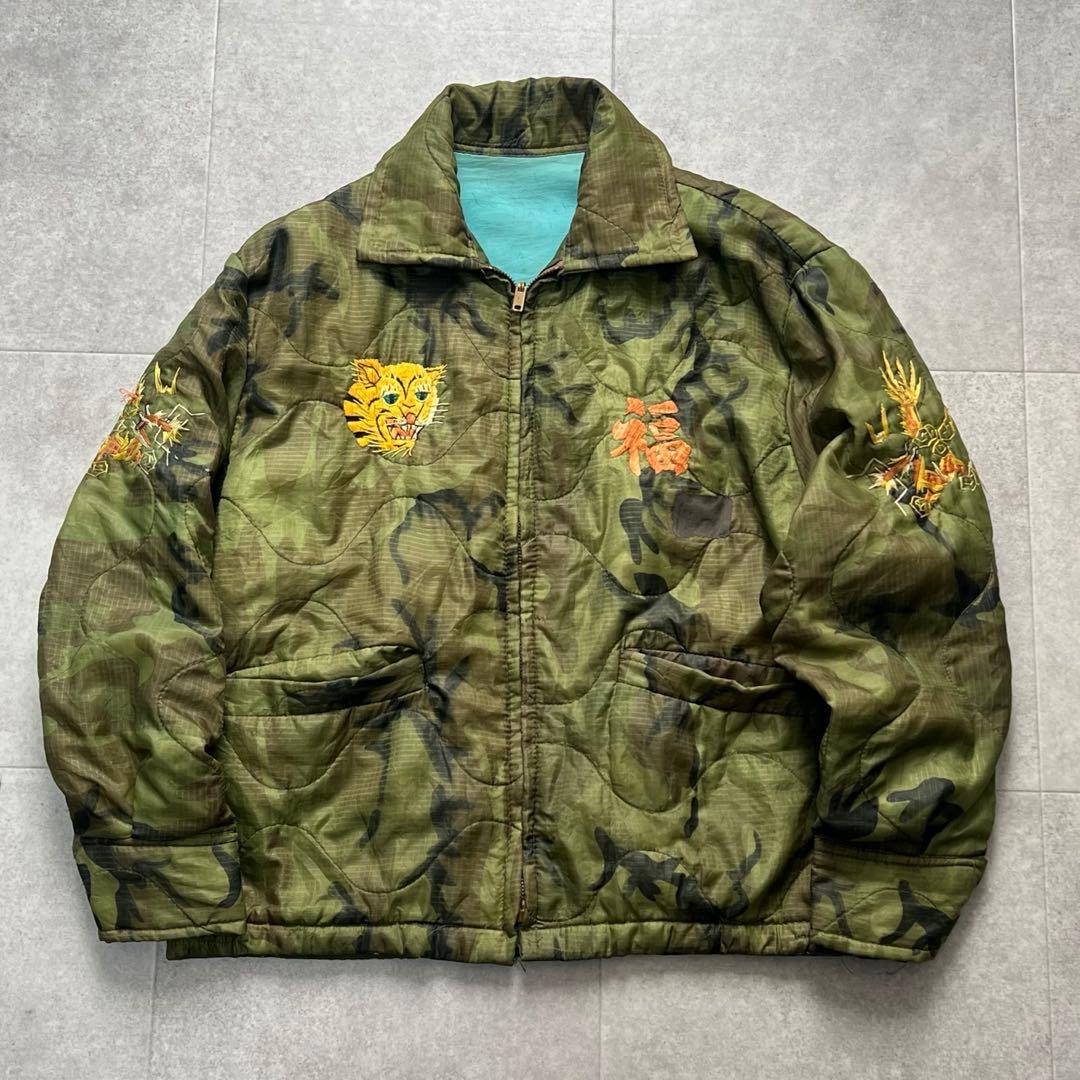超希少　60s ベトナム戦争　ベトジャン　スーベニアジャケット　オリジナル