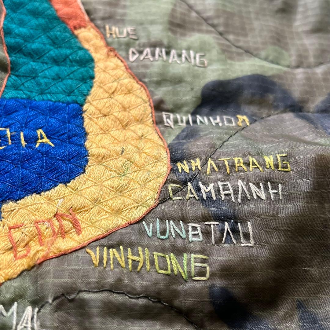 超希少　60s ベトナム戦争　ベトジャン　スーベニアジャケット　オリジナル