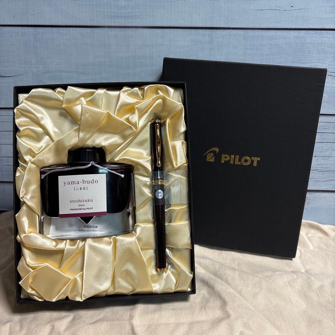 PILOT 万年筆・やまぶどうインクセット