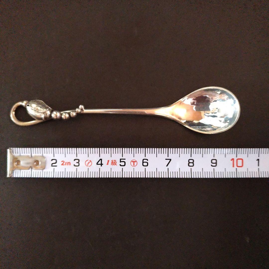 ジョージジェンセン。スターリング。銀製。シルバー製スプーン。ユーズド品。その④。