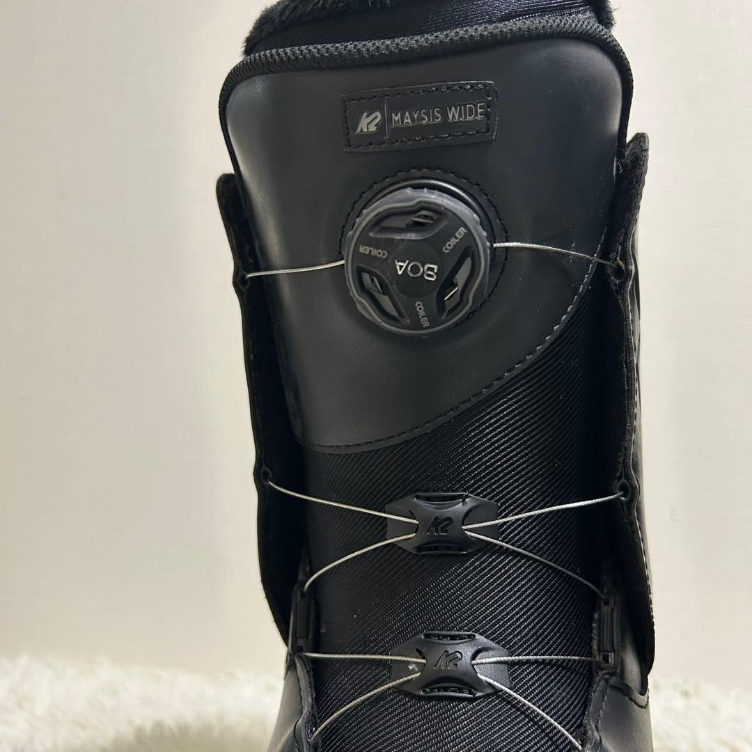 美品！K2 MAYSIS BOA WIDE スノーボードブーツ 27.5cm