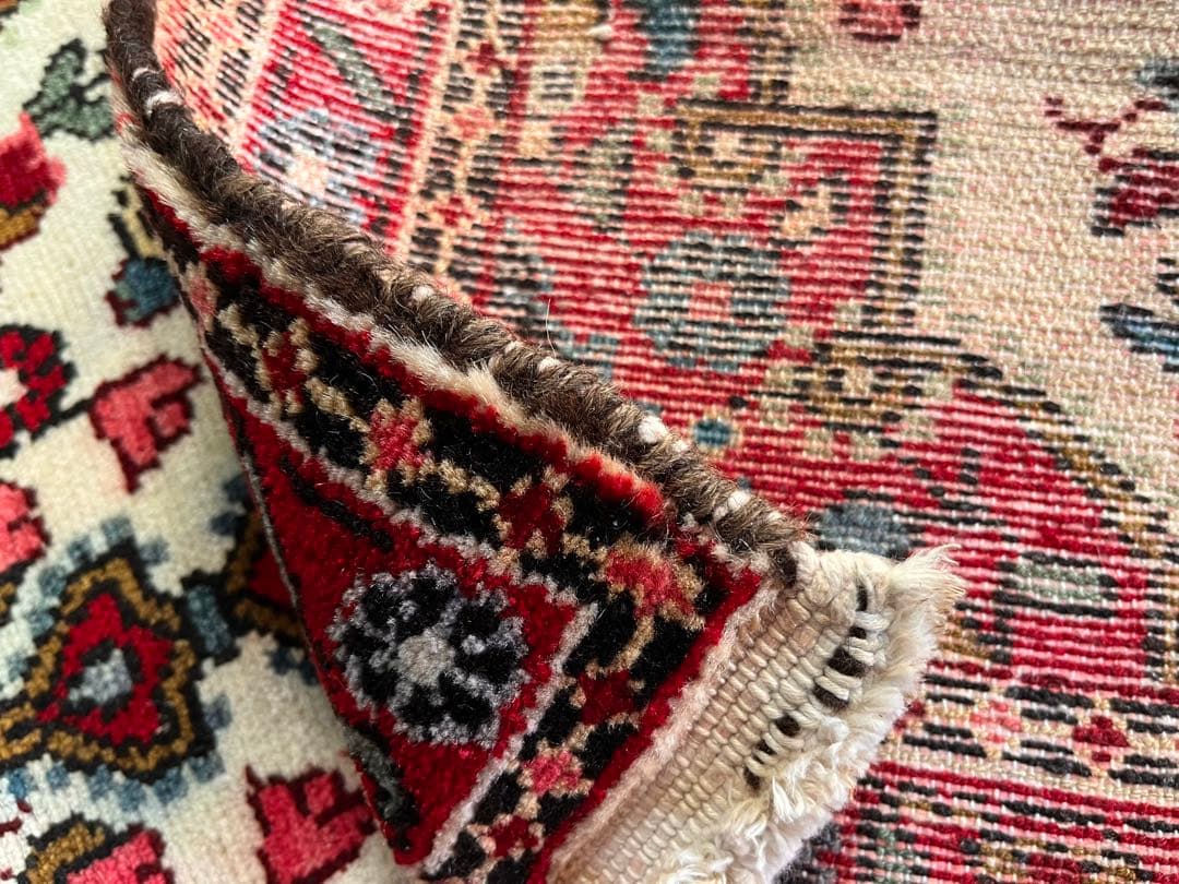 ヴィンテージラグ 手織りラグ