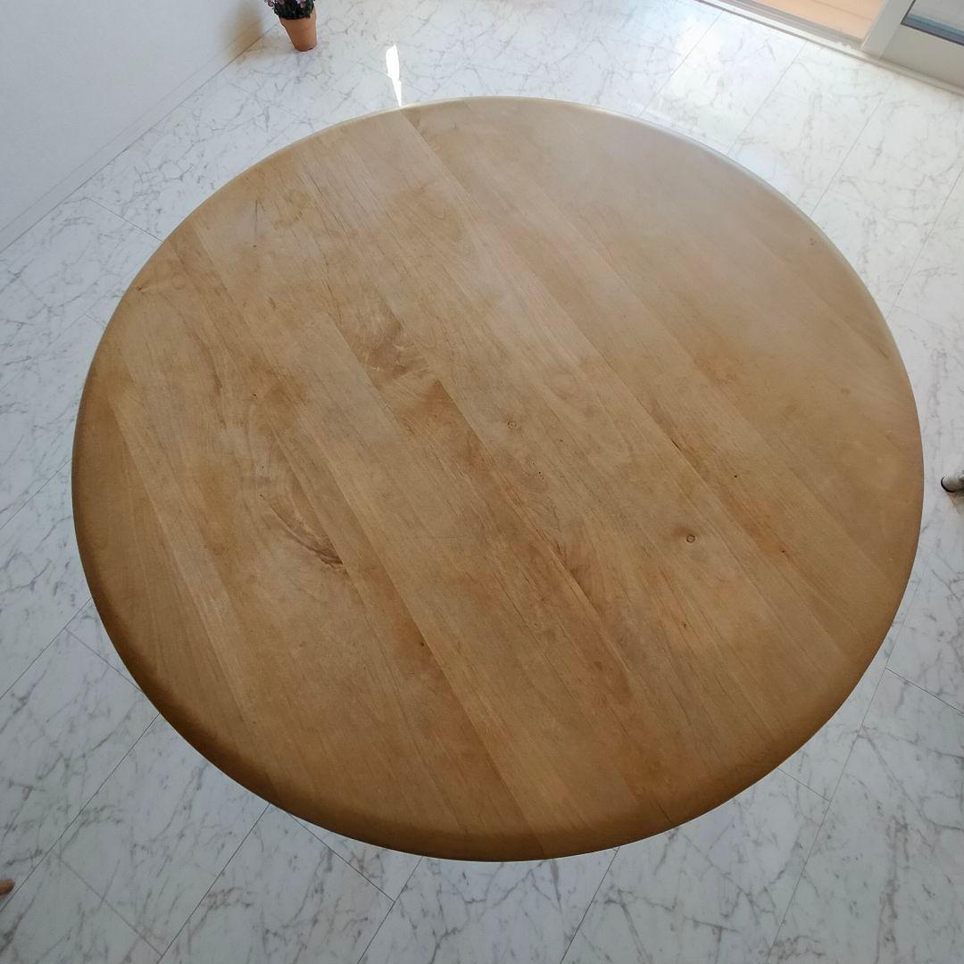 【大幅お値下中】モモナチュラル 丸テーブル MOCHA 950 TABLE