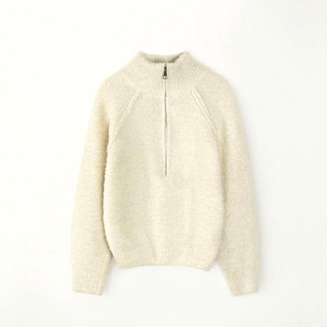 【美品】New Cottage Zipper Knit