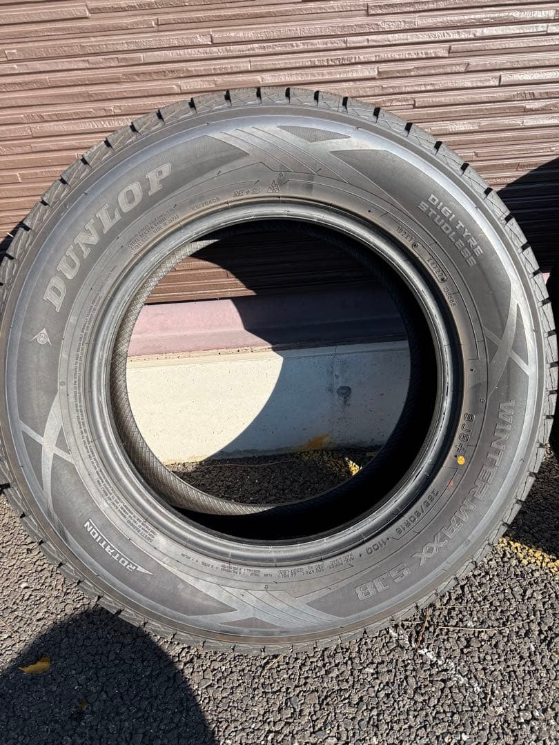 DUNLOP ウィンターマックスSJ8 265/60r18 スタッドレスタイヤ
