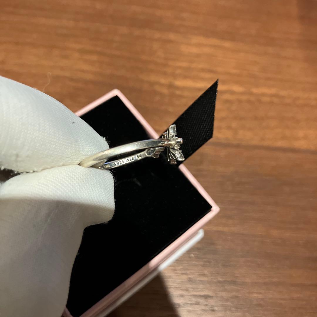 Pandora パンドラ　シルバーブレスレット　バングル　925 リングセット