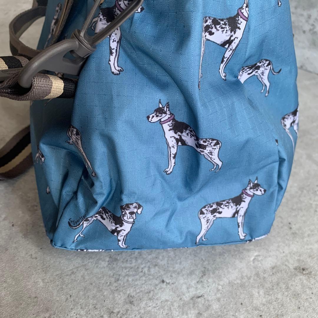 レア　完売品　LeSportsac 犬プリント ボストンバッグ　風間ゆみえ
