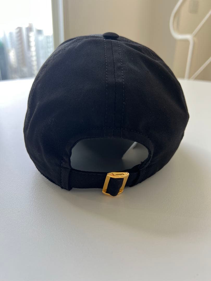 極美品 CELINE セリーヌ ベースボールキャップ S
