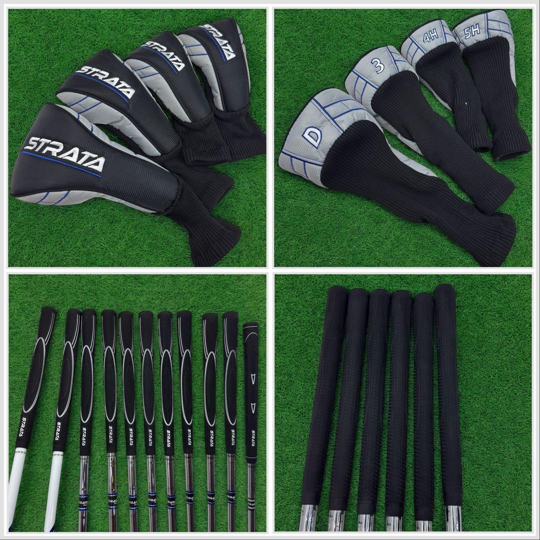 キャロウェイ ストラータ プラス　メンズ 11本 ゴルフクラブセット