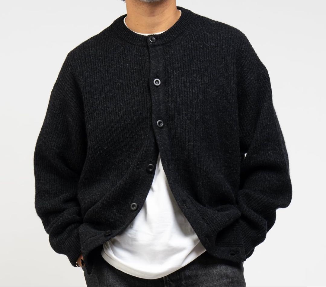 トップス OVY Super Comeback Lamb Wool Cardigan