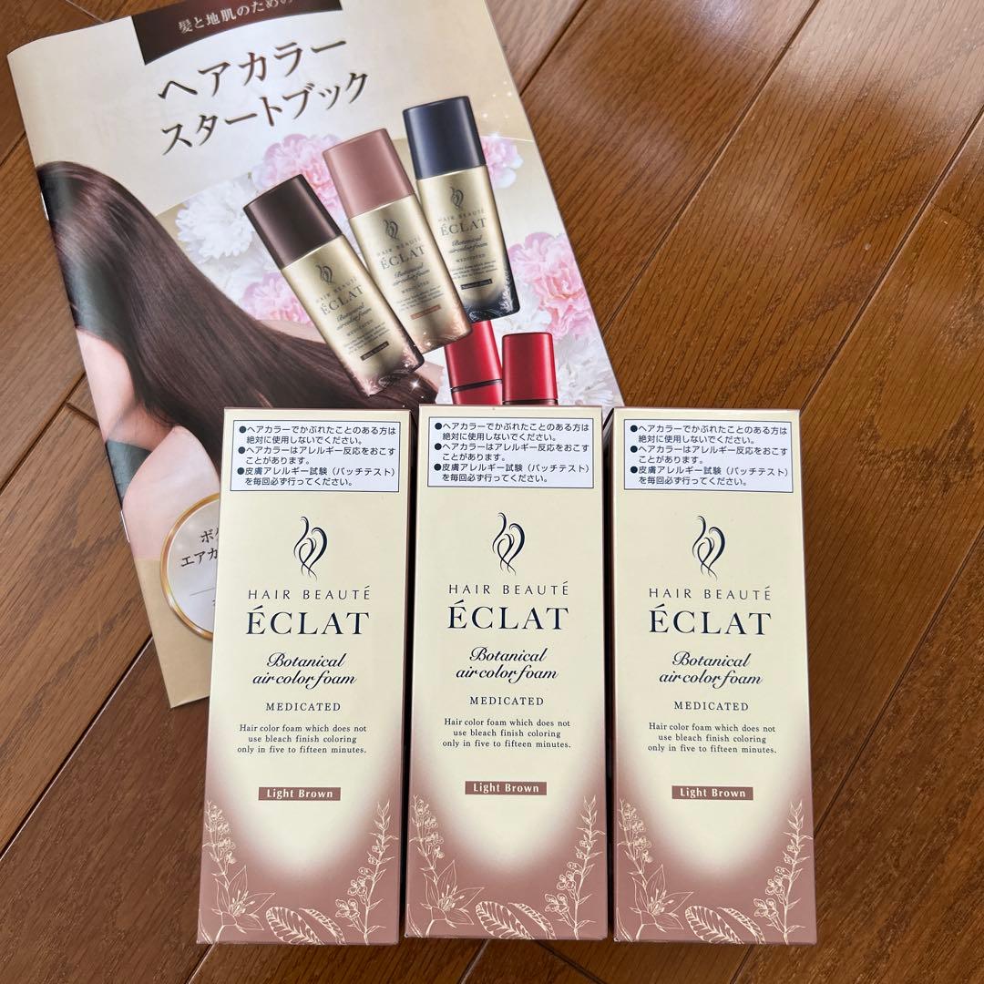 HAIR BEAUTE ÉCLAT ボタニカルエアカラーフォームEX 80g