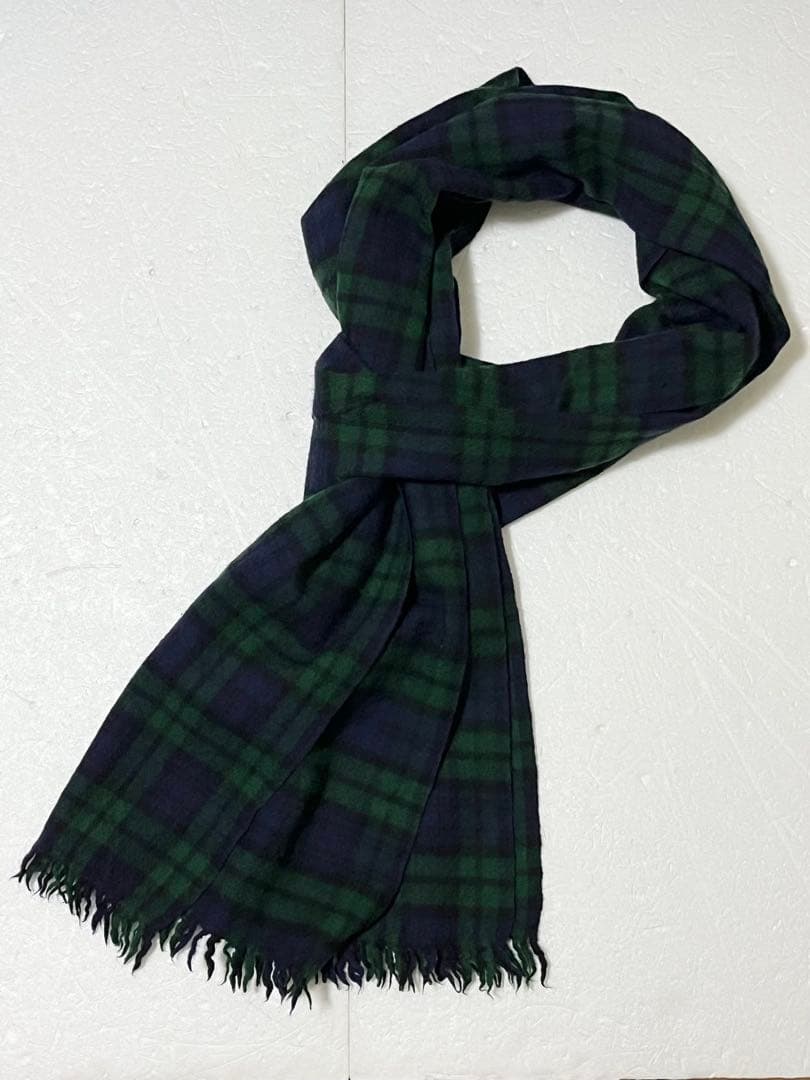 コムデギャルソンオム チェック柄 マフラー