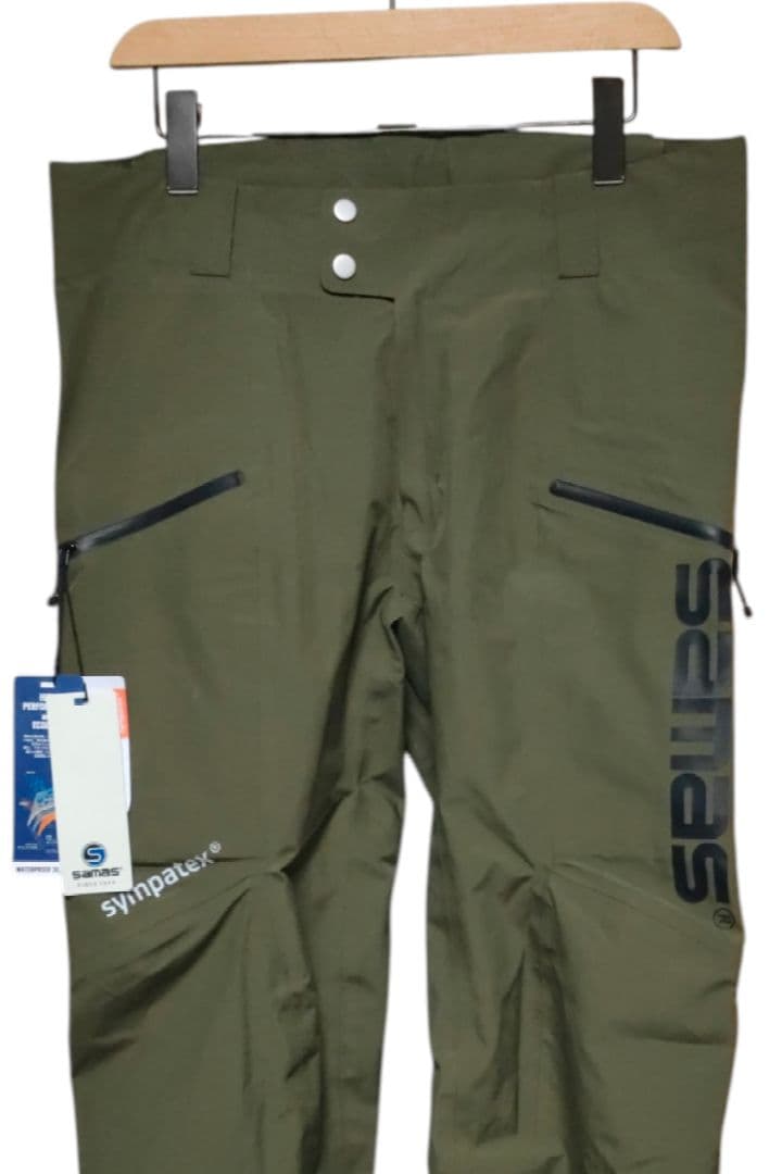 新品 samas sympatex サマス シンパテックスシェルパンツ М