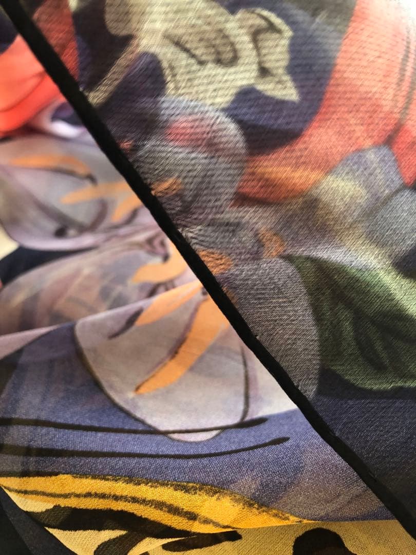 Salvatore Ferragamoサルヴァトーレフェラガモシルクスカーフ大判