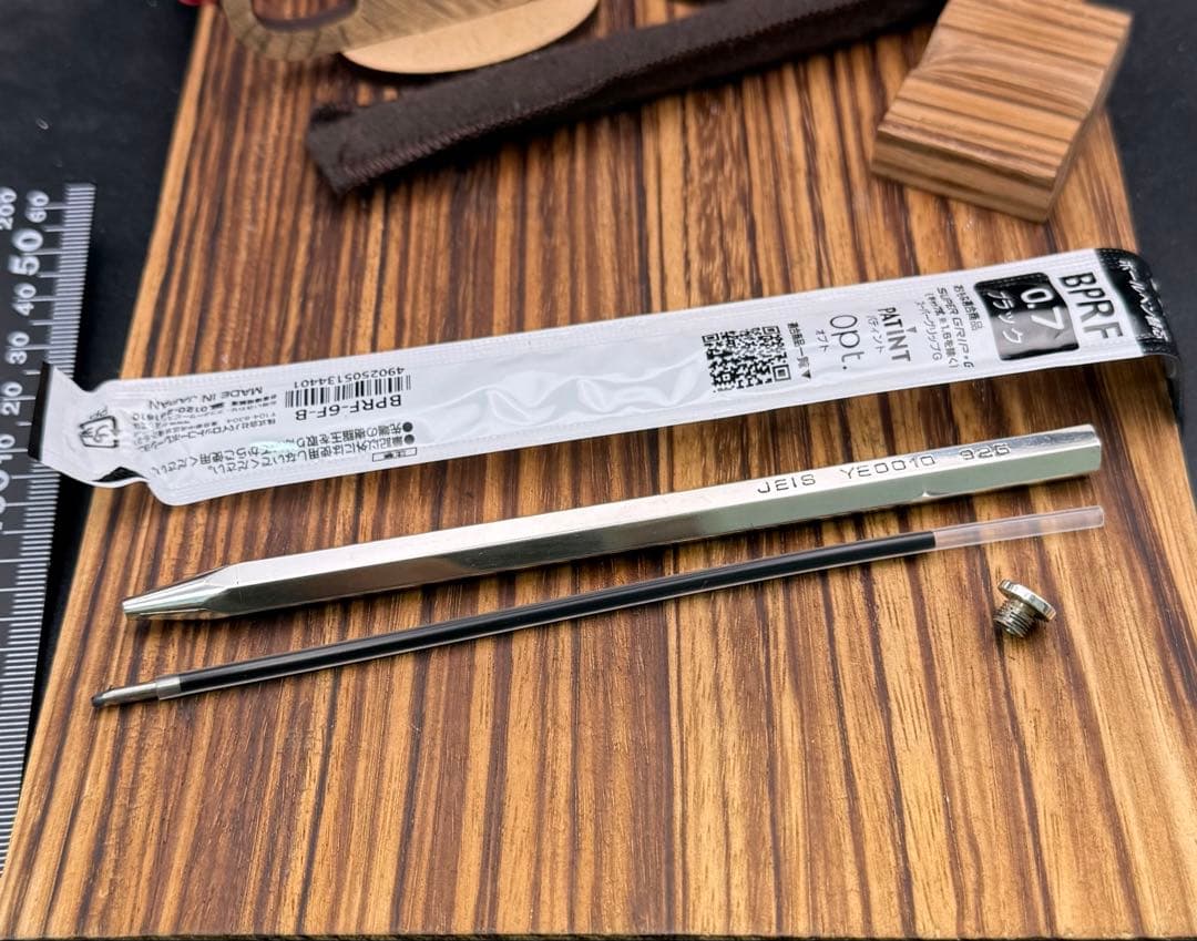 青山貿易 銀の手作りボールペンJEIS青山 日本製 925