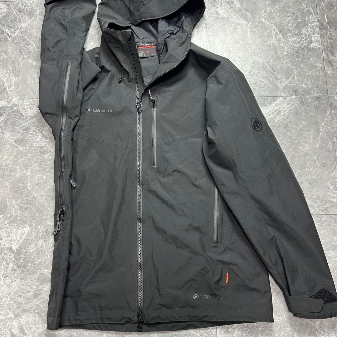 美品　マムート　アヤコプロ　HS フーデッドジャケット　ゴアテックス　L 黒