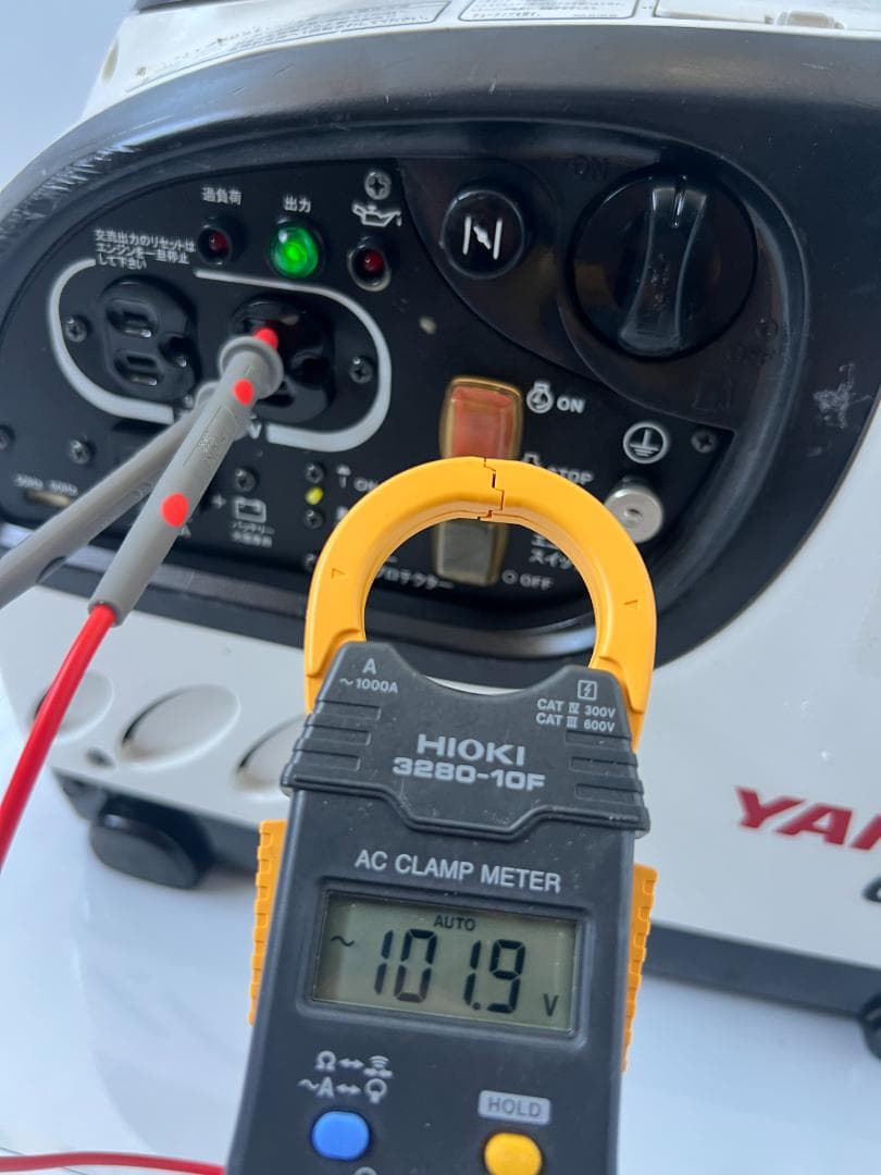 YANMARヤンマー インバーター発電機 G900iS2 動作確認済み KHD3