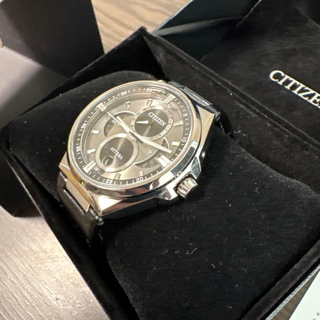 CITIZEN シチズン　ATTESA アテッサ　ムーンフェイズ　腕時計　メンズ