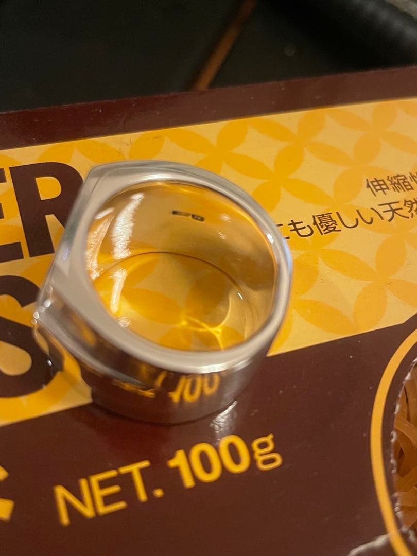 GUCCIリング 18号 シグネットリング 印台　スターリングシルバー925