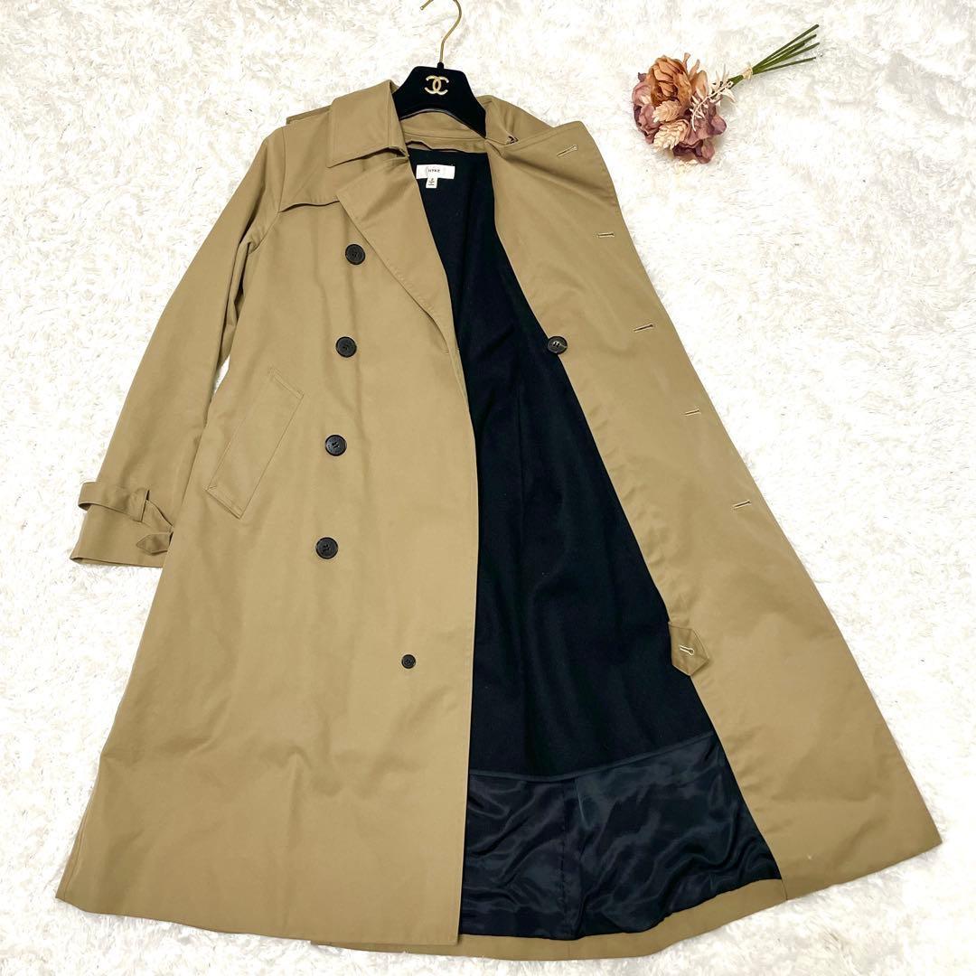 近年✨人気 HYKE ハイク トレンチコート ベージュ 2 ロングコート