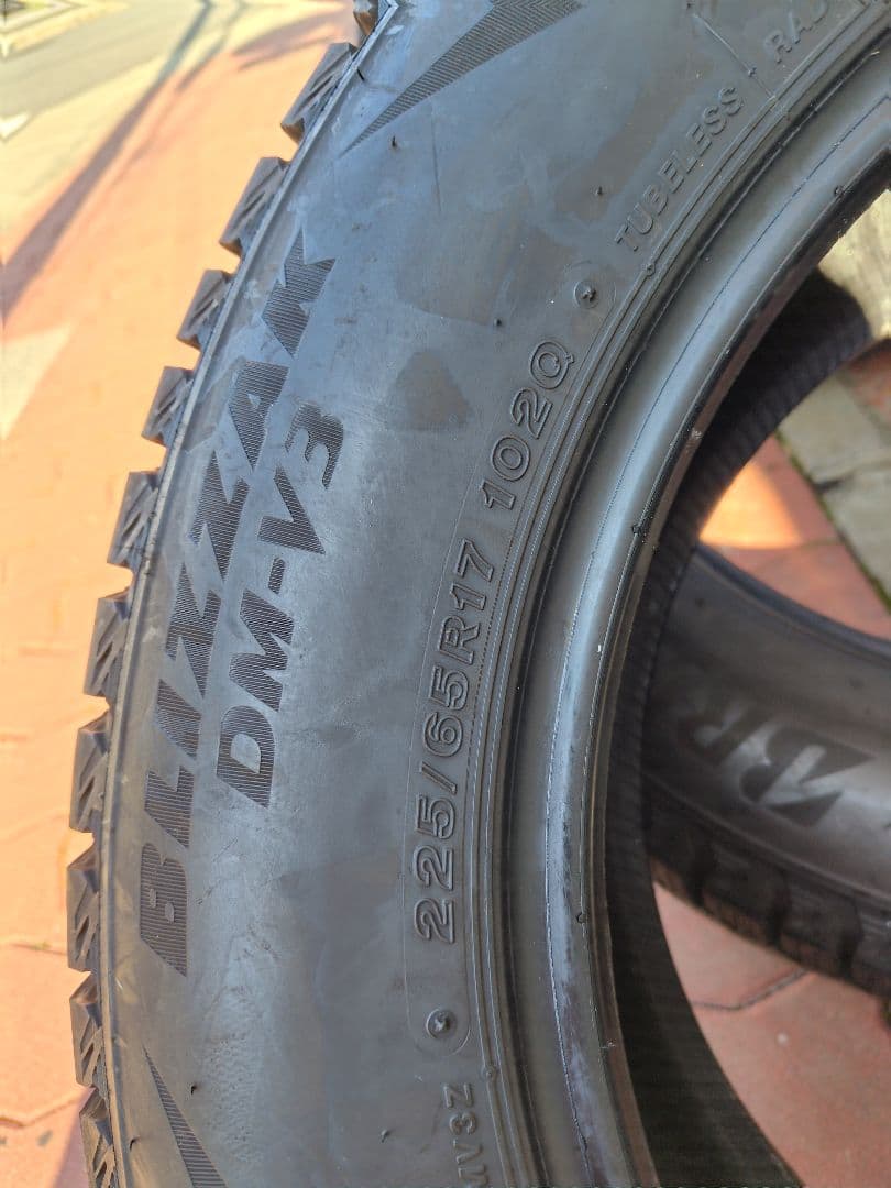ブリヂストン DM-V3 225/65R17 2021年製２本セット