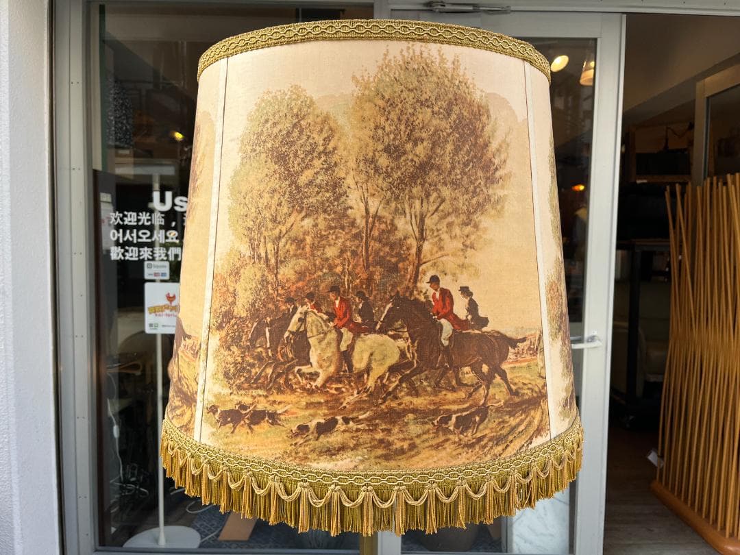 ヴィンテージ☆ドイツ製／Kaiser Leuchten社／フロアランプ／間接照明