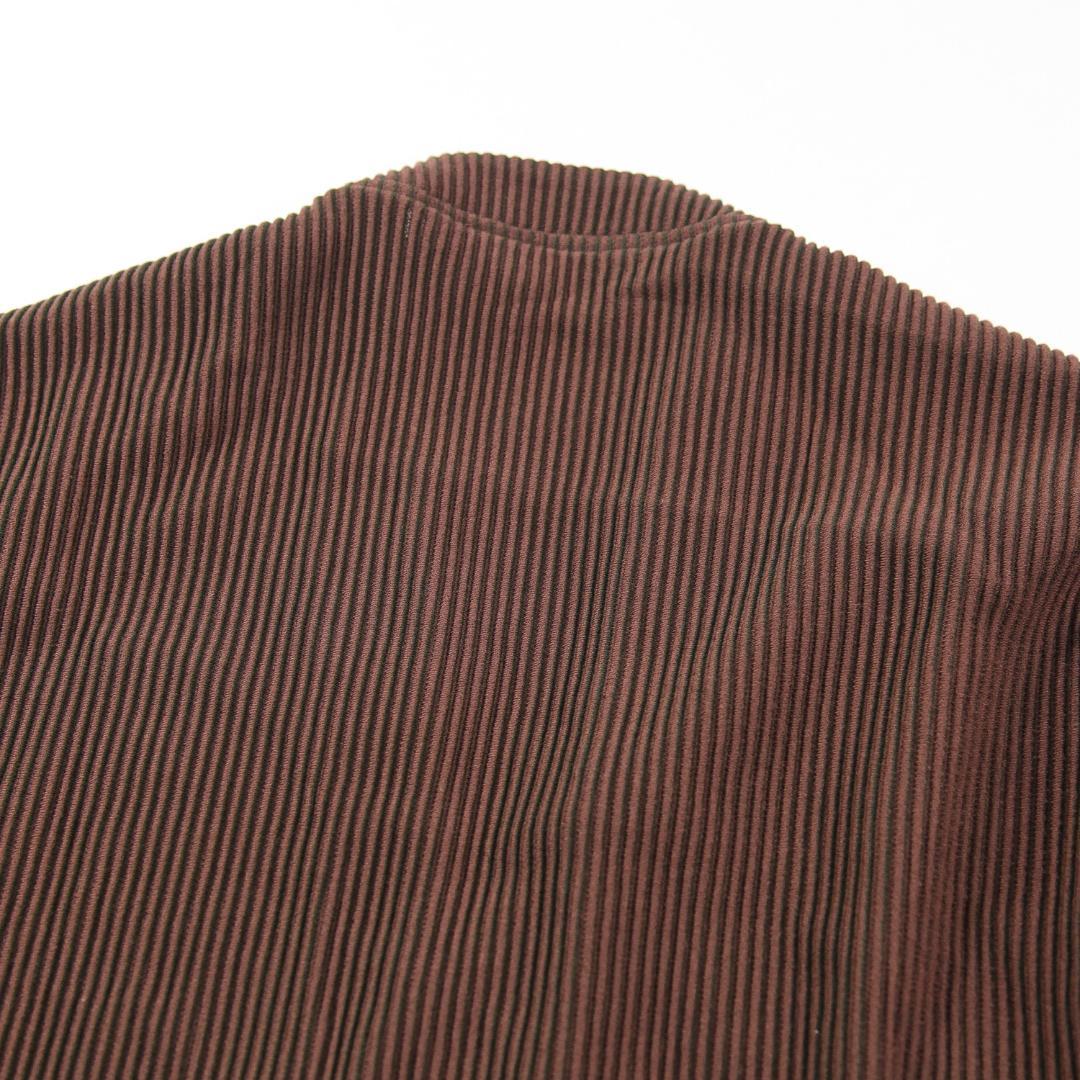 美品 JieDa ジエダ 21AW RIPPLE CARDIGAN 2 ブラウン