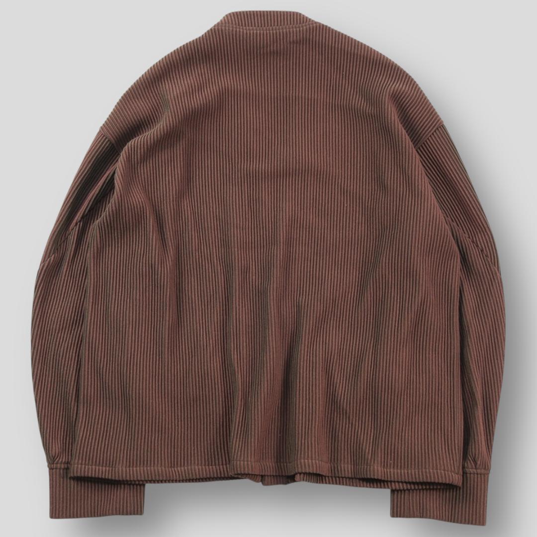 美品 JieDa ジエダ 21AW RIPPLE CARDIGAN 2 ブラウン