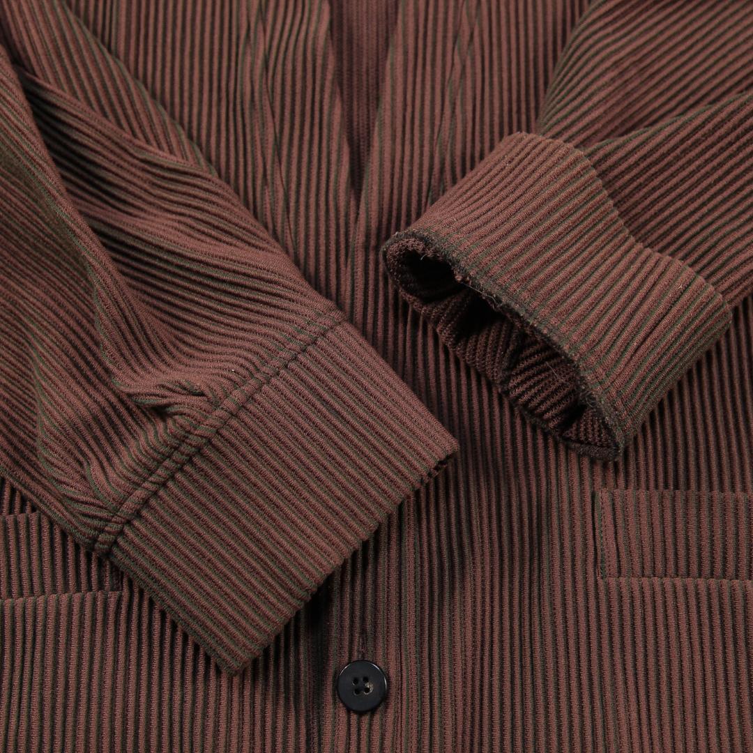 美品 JieDa ジエダ 21AW RIPPLE CARDIGAN 2 ブラウン