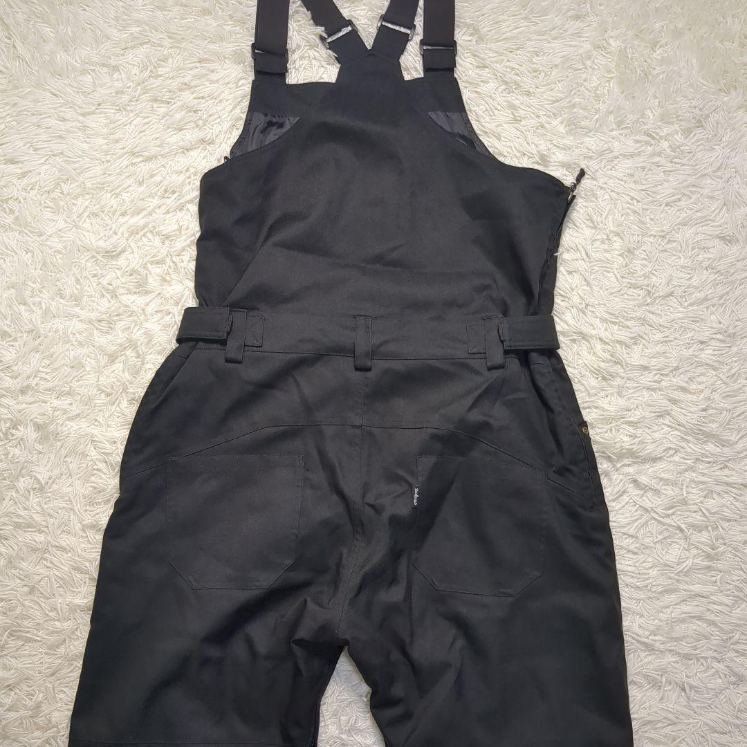 【きれい✨namelessage✨XXL】スノー スノボ ウェア ビブパンツ 黒