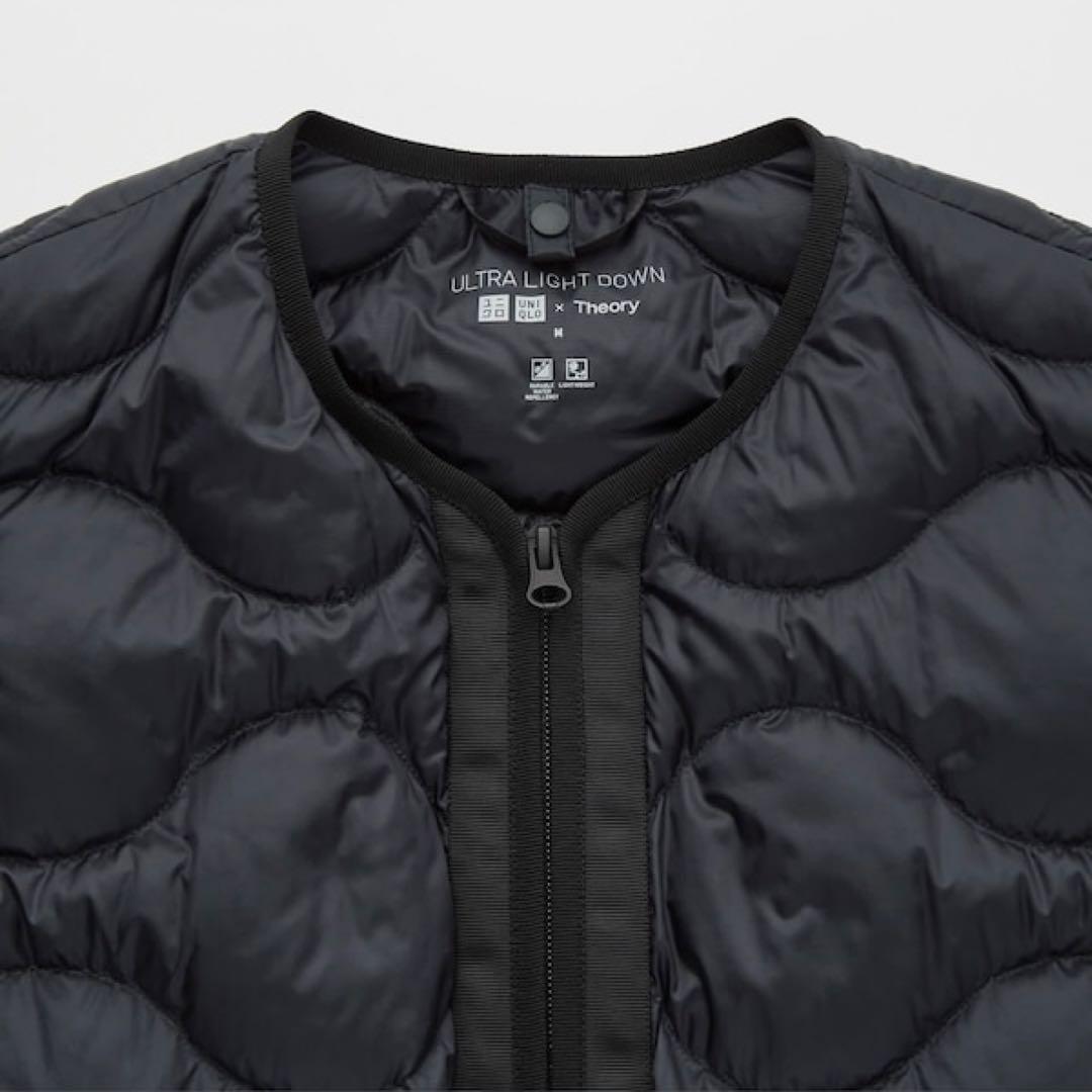【美品】UNIQLO× Theoryウルトラライトダウンロングベスト L
