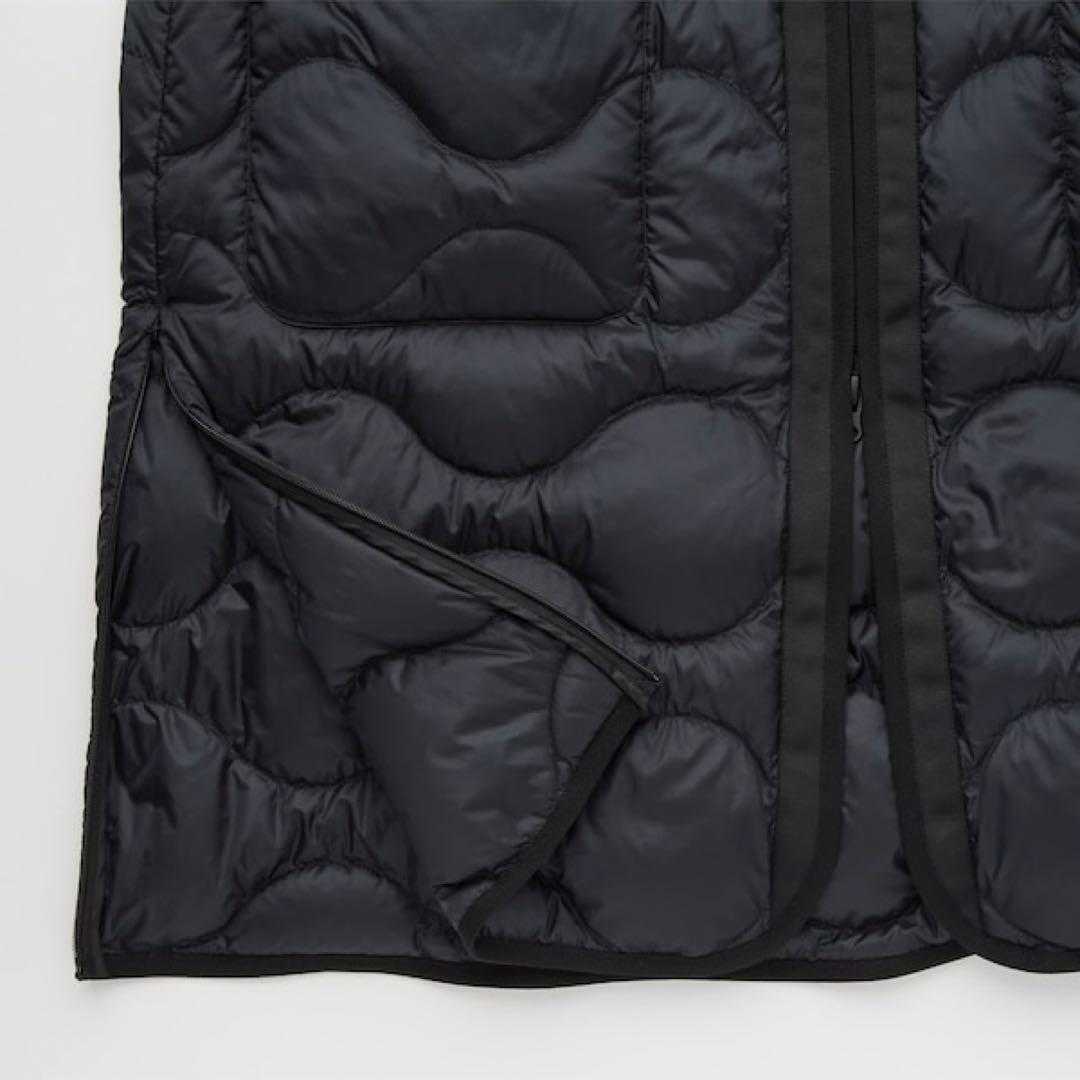 【美品】UNIQLO× Theoryウルトラライトダウンロングベスト L