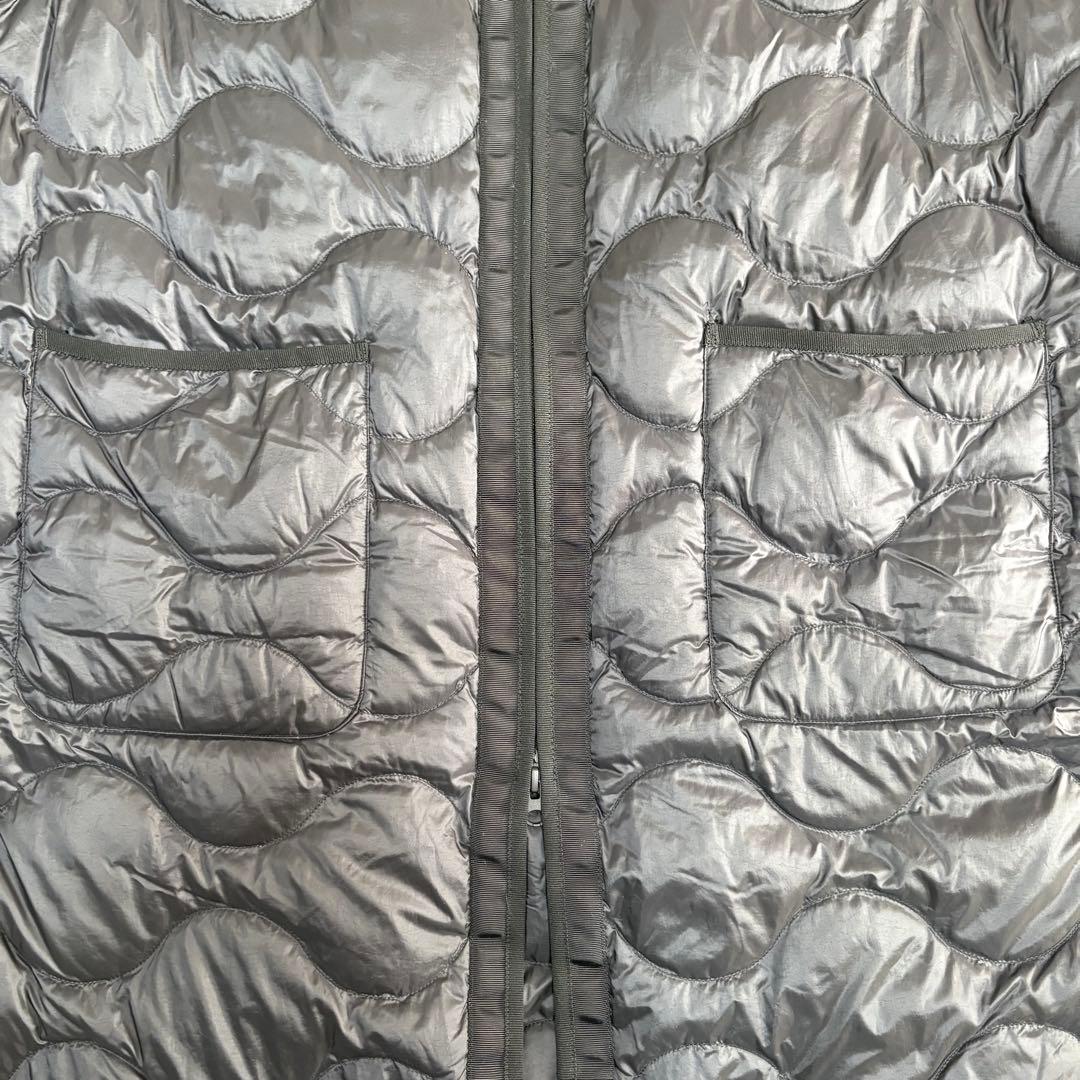 【美品】UNIQLO× Theoryウルトラライトダウンロングベスト L