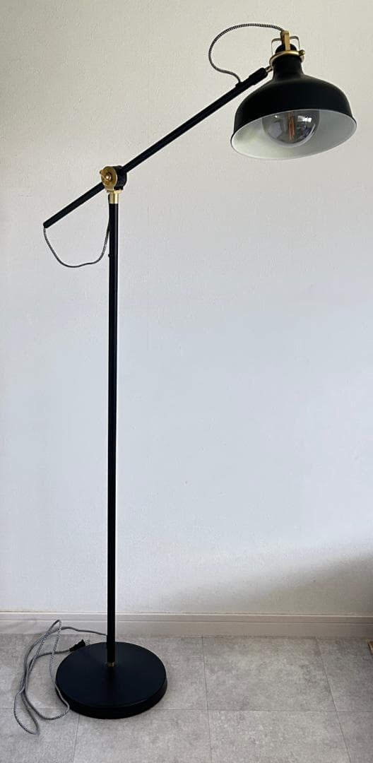 IKEA RANARP ラーナルプ フロアスタンド ブラック
