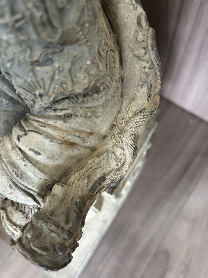 古董，財神像，（大）古銅製，清時代，重10千克