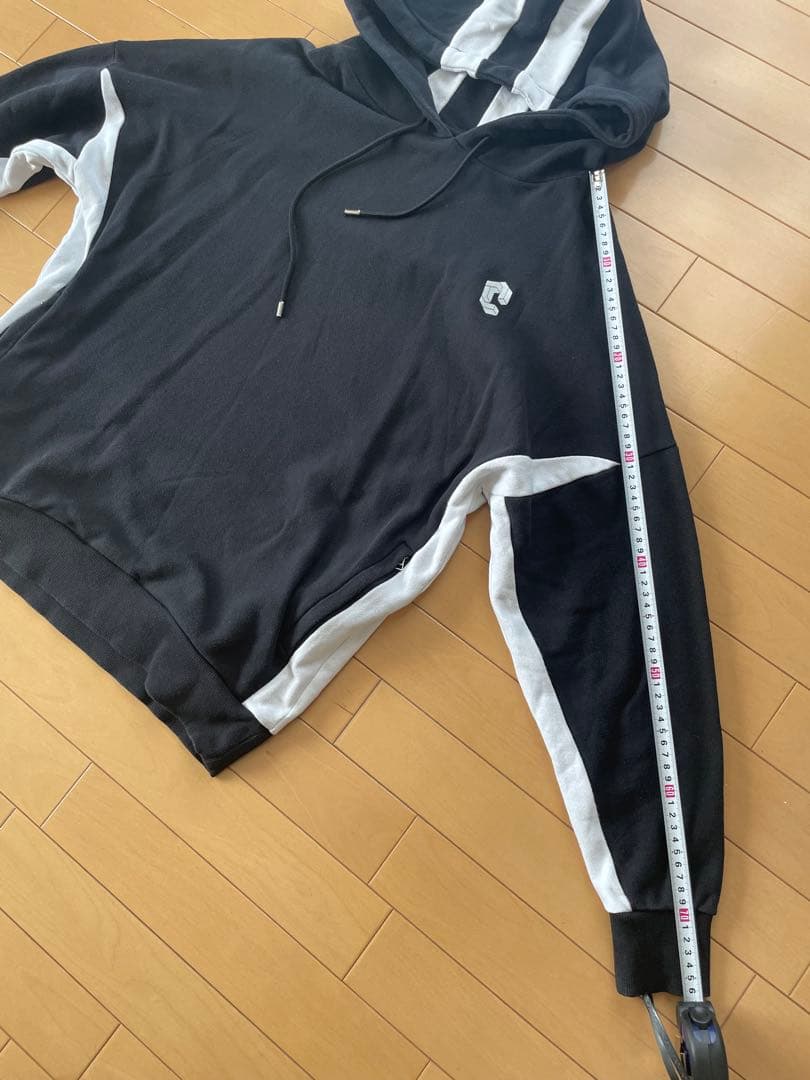 CRONOS クロノス　フーディーパーカー Sサイズ 黒ブラック