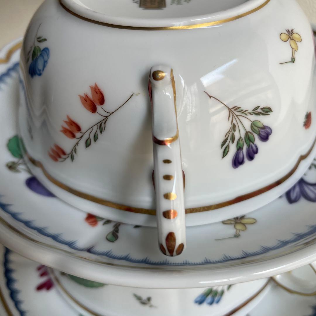 ⬇️リチャードジノリ ⭐︎ イタリアンフルーツ　スープカップ&ソーサー　3客