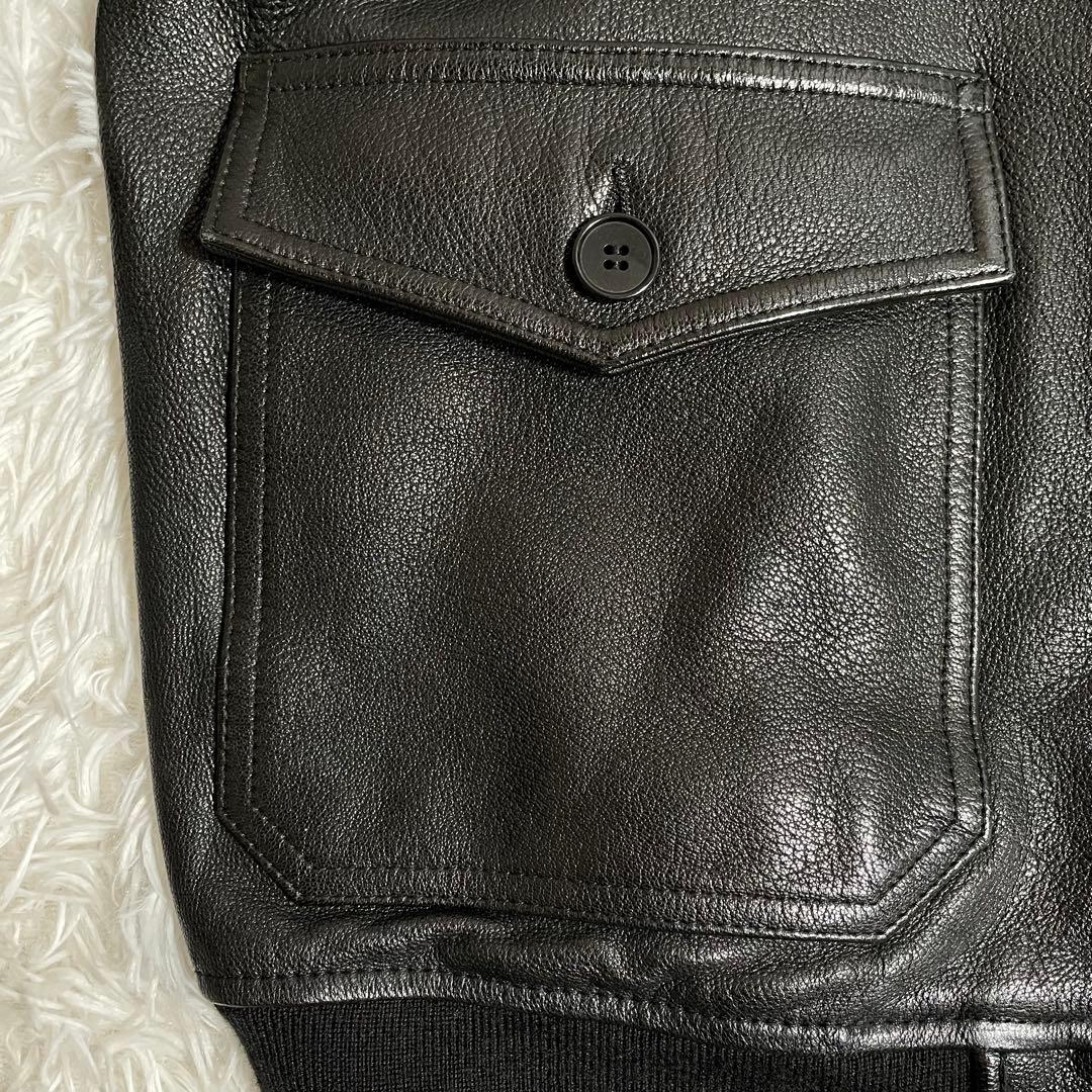 スクオーバル フライトジャケット レザージャケット G-1 ゴートレザー 山羊革