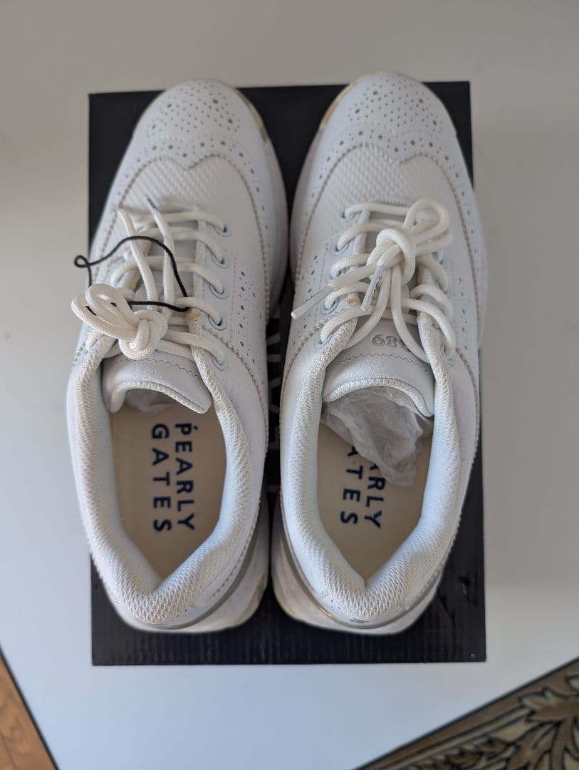 PEARLY GATES ホワイト スニーカー