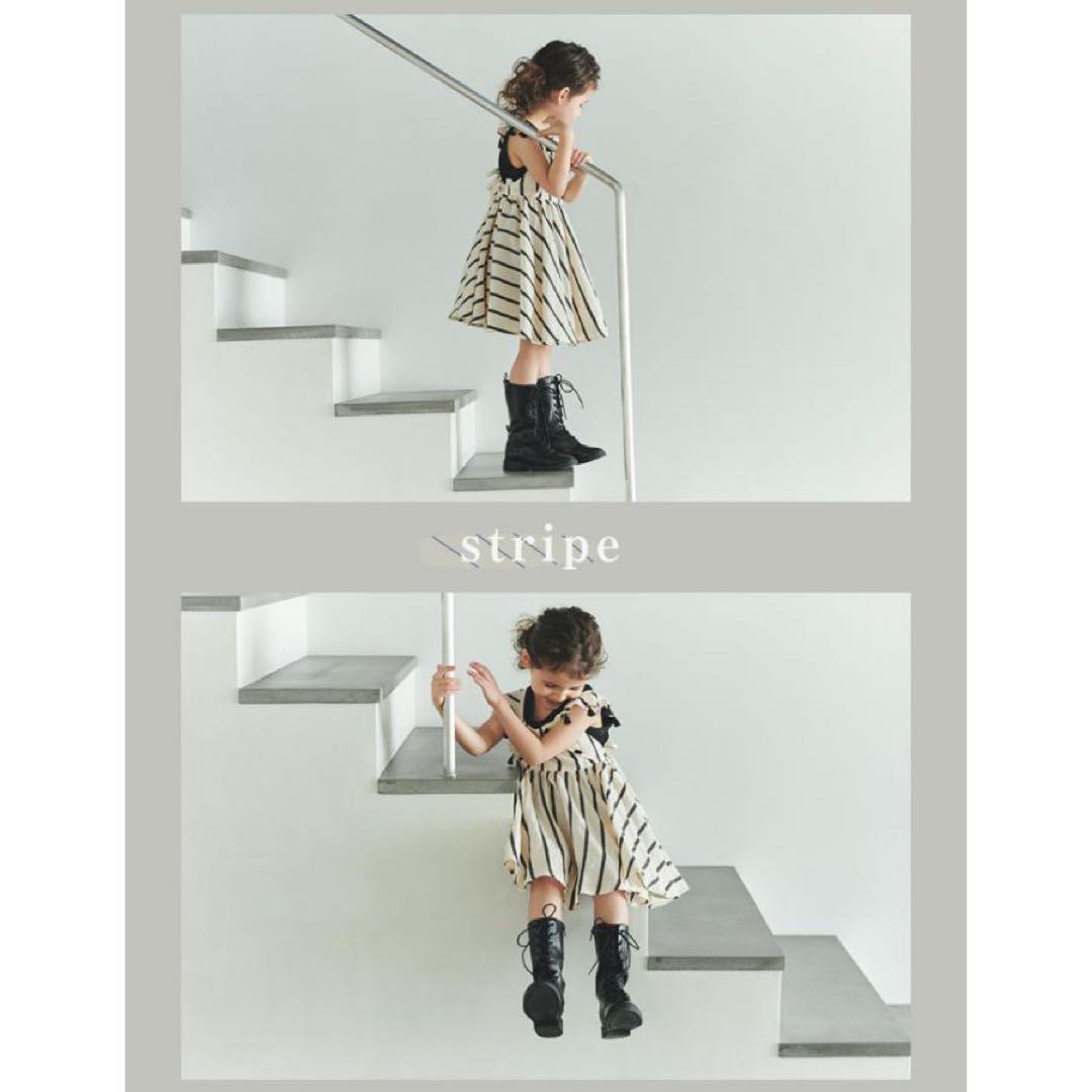 MARLMARL ワンピース　loisir sun dress 3 stripe