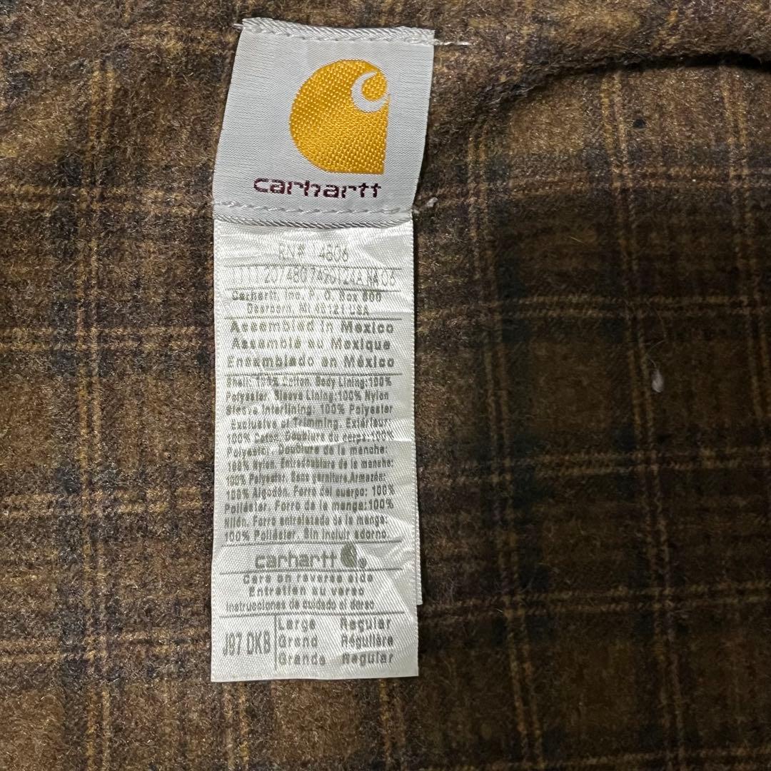 Carhartt カーハート　デトロイトジャケット　ブルゾン　ダック　ブラウン