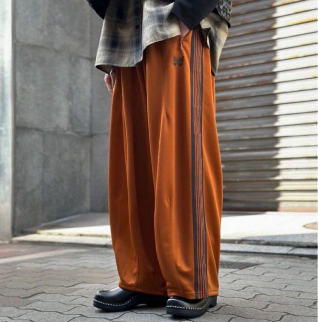 needles 24ss トラックパンツ　H.D ヒザデル　オレンジ　M