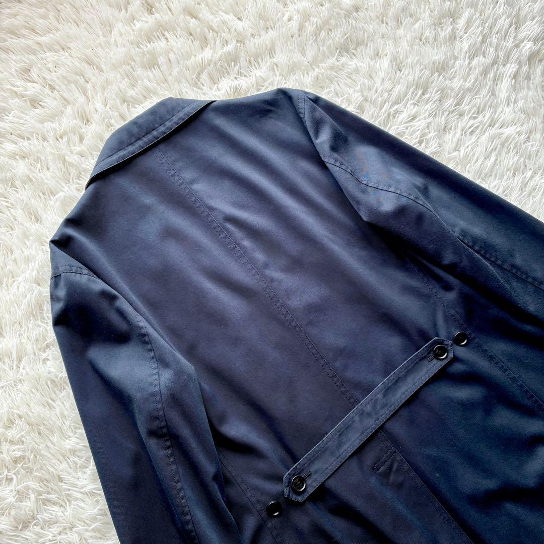 極美品✨ポールスミス　トレンチコート　キルティング　ライナー　ネイビー　パープル