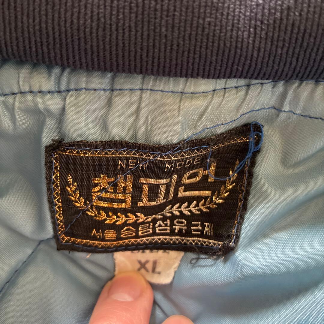 70s コリジャン WEST-PAC スーベニアジャケット ネイビー