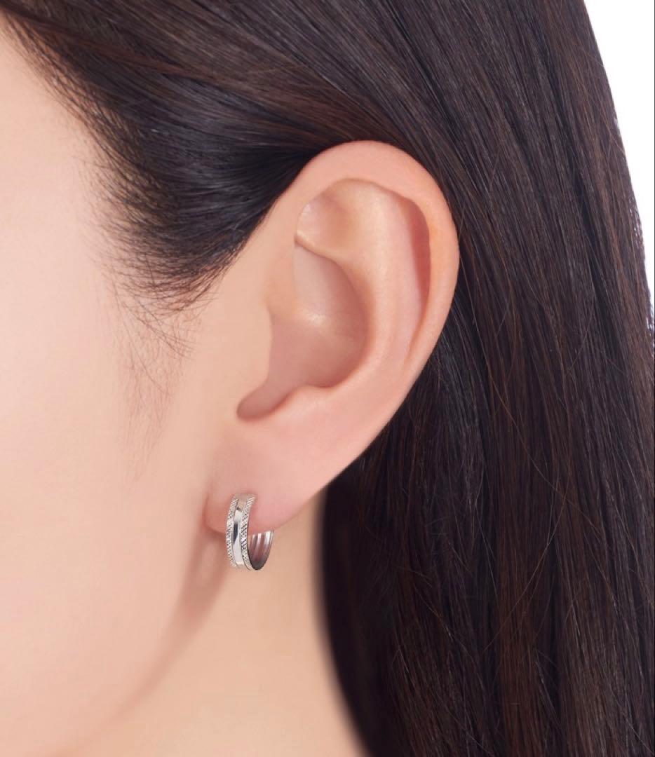 か*ん様 ツツミ プラチナピアス